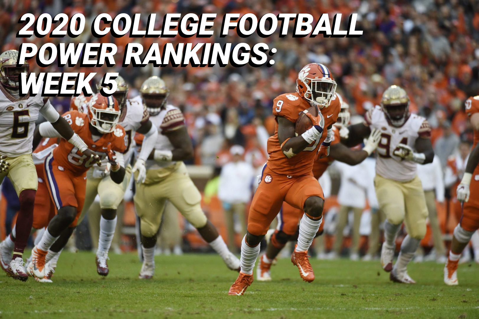 2020 College Football Power Rankings Week 5 Wolf Sports