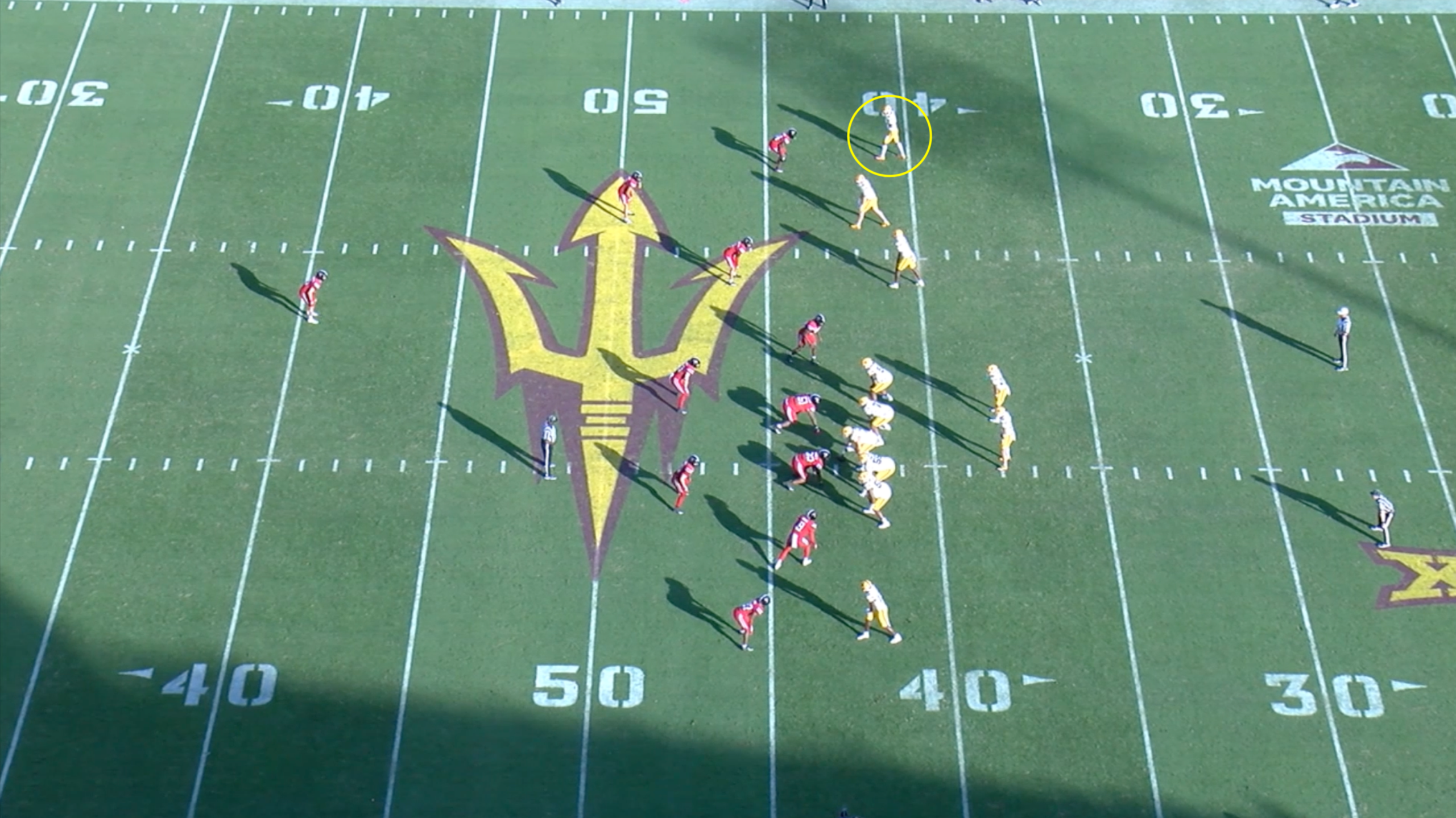 Arizona State wide receiver Jordyn Tyson All-22 tape versus Texas Tech in 2025.